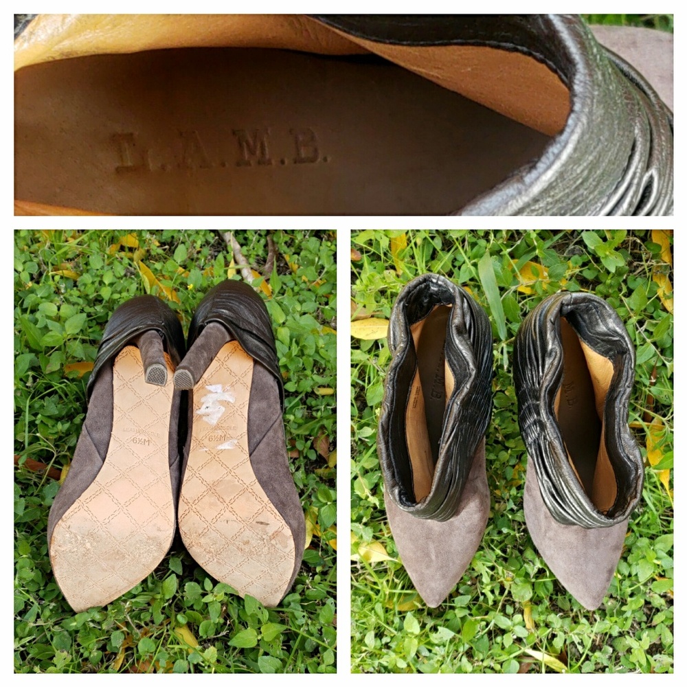 L.A.M.B. Puffy Ruched Booties - Picture 6 of 8